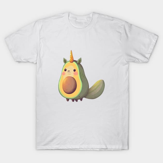 avocado unicorn T-Shirt by Rashcek